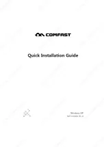 Comfast CF-E5 Quick Installation Manual preview