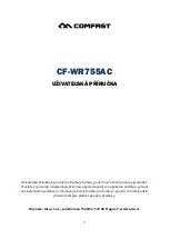 Предварительный просмотр 7 страницы Comfast CF-WR755AC User Manual