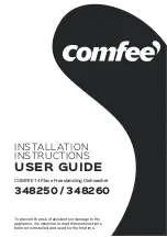 Preview for 1 page of Comfee 348250 Installation Instructions & User Manual