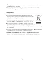 Preview for 6 page of Comfee 348250 Installation Instructions & User Manual