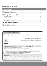 Preview for 2 page of Comfee AF-09HRDN8 IN Owner'S Manual