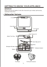 Предварительный просмотр 8 страницы Comfee CDC17P0AWW Instruction Manual