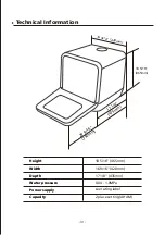 Предварительный просмотр 31 страницы Comfee CDC17P2AWW Instruction Manual