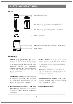 Предварительный просмотр 6 страницы Comfee CFB30P2ST Instruction Manual