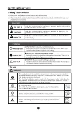 Предварительный просмотр 4 страницы Comfee CFU30R5AWW User Manual