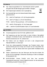 Preview for 6 page of Comfee CGT 60 EAA User Manual