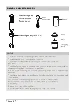 Предварительный просмотр 6 страницы Comfee CHB50P5ATB Instruction Manual