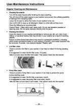 Предварительный просмотр 27 страницы Comfee CLV18N1AMG Owner'S Manual