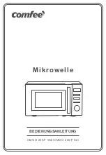 Comfee CMGO 20SF Sdi Instruction Manual предпросмотр