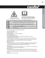 Предварительный просмотр 7 страницы Comfee CP05S3WBA1RCM Instruction Manual