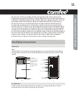 Предварительный просмотр 11 страницы Comfee CP05S3WBA1RCM Instruction Manual