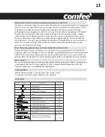 Предварительный просмотр 13 страницы Comfee CP05S3WBA1RCM Instruction Manual