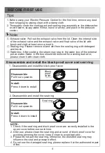 Preview for 6 page of Comfee CPC60D7ASB Manual