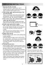 Preview for 7 page of Comfee CPC60D7ASB Manual