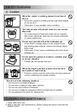 Preview for 16 page of Comfee CPC60D7ASB Manual