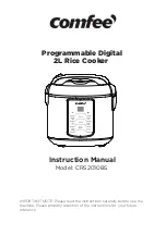 Предварительный просмотр 1 страницы Comfee CRS2010BS Instruction Manual