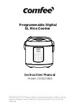 Comfee CRS5010BS Instruction Manual preview