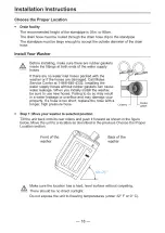 Предварительный просмотр 19 страницы Comfee CV23DPWBL0RC0 Owner'S Manual