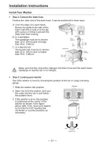 Предварительный просмотр 22 страницы Comfee CV23DPWBL0RC0 Owner'S Manual