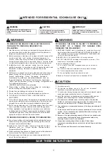 Preview for 3 page of Comfee CVP30W4AST User Manual