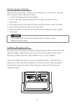 Предварительный просмотр 33 страницы Comfee KWH-TD305-W Instruction Manual