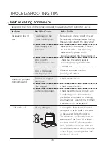 Предварительный просмотр 38 страницы Comfee KWH-TD305-W Instruction Manual