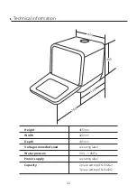 Предварительный просмотр 42 страницы Comfee KWH-TD305-W Instruction Manual