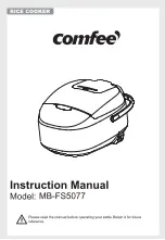 Comfee MB-FS5077 User Manual предпросмотр