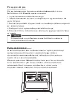 Предварительный просмотр 28 страницы Comfee MFD42S110W-IT Instruction Manual