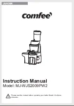 Comfee MJ-WJS2009PW2 Instruction Manual preview