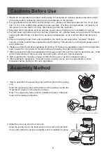 Preview for 5 page of Comfee MJ-WJS2009PW2 Instruction Manual