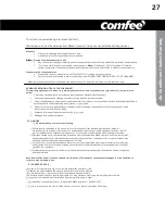 Предварительный просмотр 27 страницы Comfee MPPH-06CRN1-BI0 Instruction Manual