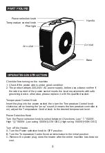 Предварительный просмотр 5 страницы Comfee NTY15-19CA Owner'S Manual