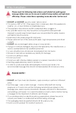 Preview for 2 page of Comfier CF-1503H User Manual