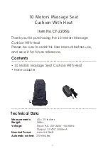 Preview for 2 page of Comfier CF-2206G User Manual