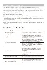 Preview for 6 page of Comfier CF-2307A User Manual