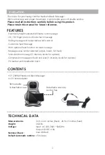 Preview for 2 page of Comfier CF-2309AH User Manual