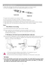 Предварительный просмотр 3 страницы Comfier CF-2309G User Manual