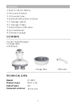 Preview for 2 page of Comfier CF-4902 User Manual