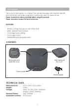 Предварительный просмотр 2 страницы Comfier CF-5903 User Manual