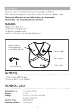 Предварительный просмотр 3 страницы Comfier CF-6008 User Manual