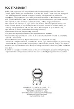 Preview for 8 page of Comfier CF-6101 User Manual