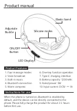 Preview for 3 page of Comfier CF-6250A User Manual