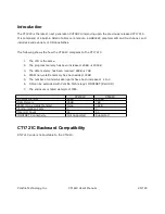 Предварительный просмотр 2 страницы COMFILE CUTOUCH CT1820 User Manual