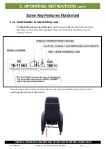 Preview for 10 page of Comflex Care Recliner Series Operating And Care Instruction Manual