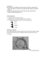 Preview for 3 page of comfort air TH-10D Instruction Manual