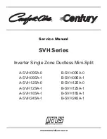 COMFORT-AIRE A-SVH09SA-0 Service Manual предпросмотр