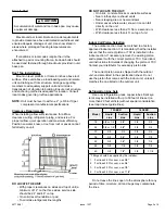 Предварительный просмотр 3 страницы COMFORT-AIRE Century RSG13 Installation And Start-Up Instructions Manual