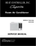 COMFORT-AIRE COMFORT AIRE RAD-183A Service Manual предпросмотр