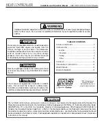 Preview for 2 page of COMFORT-AIRE ODF Series Installation And Operation Manual